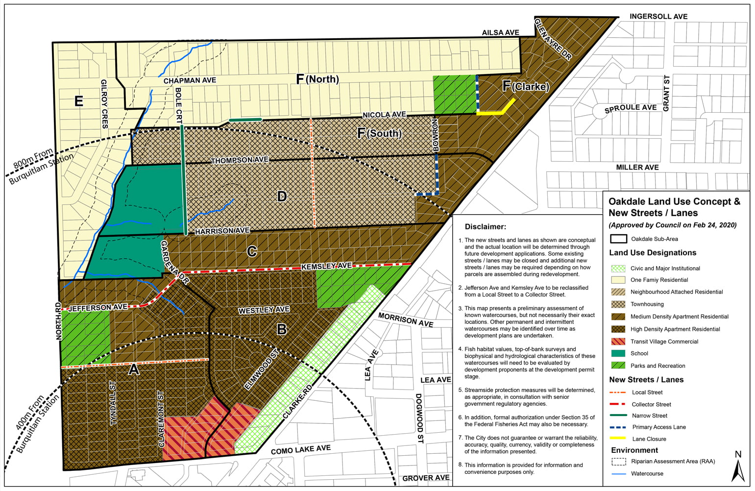 Oakdale Land Use Designation Update Apartment Blocks